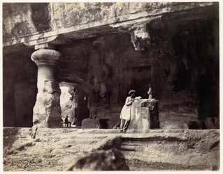 Elephanta Water Cavesta nähtynä, Coombe Martin Bay, Watermouth