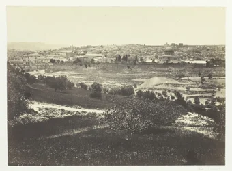 Jerusalem, Öljymäeltä, nro 1, 1857.
