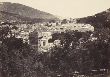 Nablous, Muinainen Shechem, 1857.