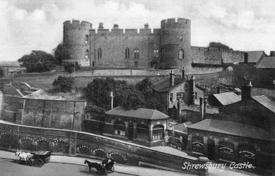 Shrewsbury Castle, Shrewsbury, Shropshire, 1900-1920-luku.