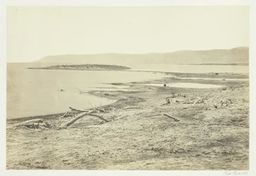 Kuolleenmeren pohjoisranta, 1857.