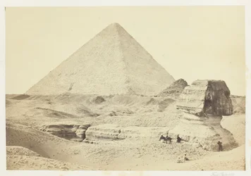 Sphynx ja suuri pyramidi, Geezeh
