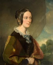 Katherine Boultonin muotokuva, 1850.