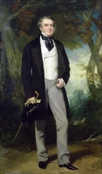 William Beckettin muotokuva (öljy kankaalle)