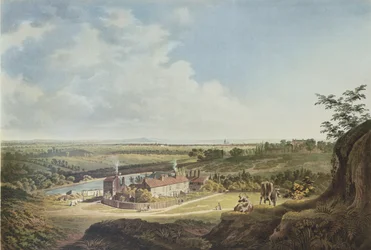 Näkymä Hampstead Heathista kohti Lontoota, 1804