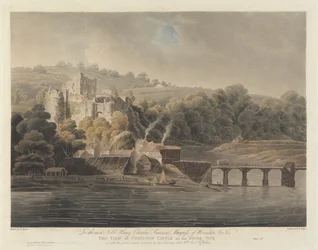 Chepstowin linna Wye-joen varrella
