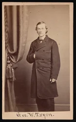 George Washington Tryonin muotokuva 1838-1888, noin 1860-luku.
