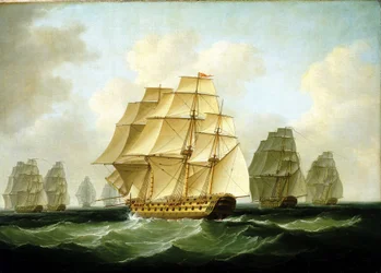 Napoleonin sotien jaksot (1803-1815): Richard Strachanin johtamat takaa-ajot Ortegalin niemimaan edustalla (Espanja), 4. marraskuuta.