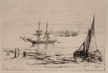 Prikaati ankkurissa, 1879.