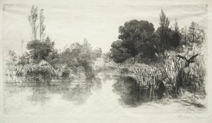 Shere Mill Pond (isompi lautanen)