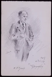 R Percy Gossopin muotokuva