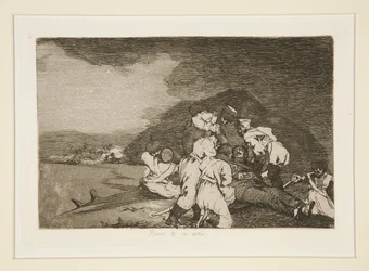 Oletko kunnossa? (Se palvelee sinua oikein), pl. 6 julkaisusta The Disasters of War