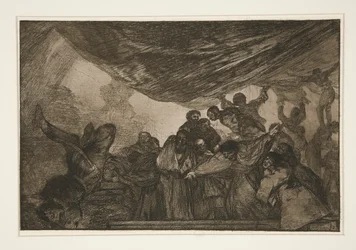 Disparate claro (Clear Folly), pl. 15 sarjasta Los proverbios