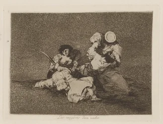 Las mugeres da valor (Naiset antavat rohkeutta), pl. 4 sarjasta The Disasters of War