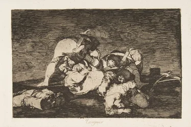 Levy 10 julkaisusta The Disasters of War Los Desastres de la Guerra: Nor [d..., 1810, julkaistu 1863.