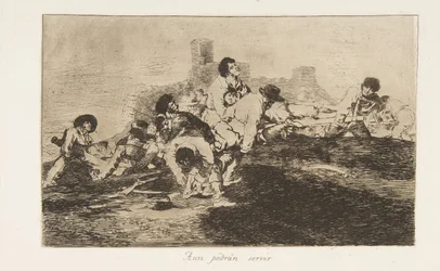 Levy 24 julkaisusta The Disasters of War Los Desastres de la Guerra: He..., 1810, julkaistu 1863.