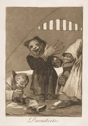 Levy 49 Los Caprichosista: Hobgoblins Duendecitos., 1799.
