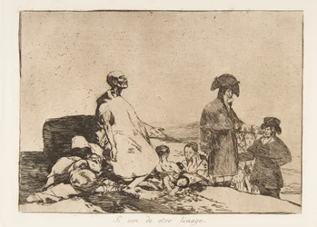 Levy 61 teoksesta The Disasters of War Los Desastres de la Guerra: Pe..., 1811-12, julkaistu 1863.