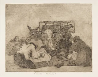 Levy 66 julkaisusta The Disasters of War Los Desastres de la Guerra..., vuosien 1814-15 jälkeen, julkaistu 1863.