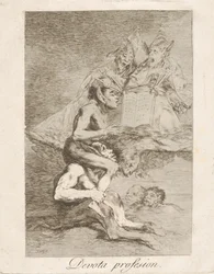 Kilpi 70 Los Caprichosista: Devout Profession Devota profesion., 1799.