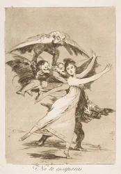 Levy 72, Los Caprichosista: Et pääse pakoon No te escaparàs., 1799.