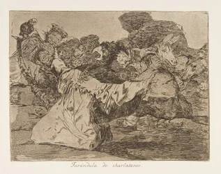 Levy 75 julkaisusta The Disasters of War Los Desastres de la Guerra..., vuosien 1814-15 jälkeen julkaistu 1863.