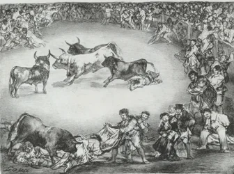 Espanjalaista viihdettä "Bulls of Bordeaux