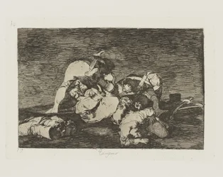 Ei lainkaan. (Eikä [Älä tee näitä] myöskään.), pl. 10 sarjasta The Disasters of War