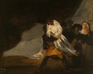Hirtetty munkki, n. 1810