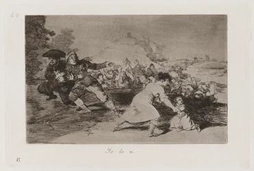Minä näin sen, levy 44 julkaisusta The Disasters of War