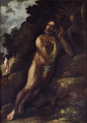 Paholaisen houkuttelema Job, 1636