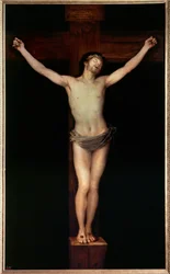 Kristus ristiinnaulittu (maalaus kankaalle)