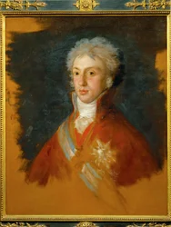 Don Luis de Bourbon, Parman prinssi ja Etrurian kuningas, Kaarle IV:n vävy (maalaus kankaalle)