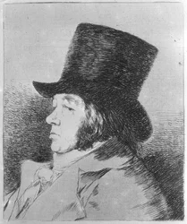 Francisco Goya y Lucientes, taidemaalari, sarjan "Los Caprichos" taulu 1