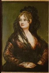 Dona Isabel de Porcelin muotokuva, ennen vuotta 1805 (öljy kankaalle)