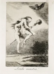 Kaunis Opettaja. 1793-1799 (akvatinta)