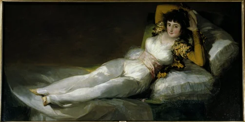 Vaatetettu Maja, n.1798-1805 (öljy kankaalle)