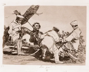 The Disasters of War: Miksi (etsaus valmistelevasta piirroksesta