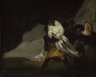 Hirtetty munkki, noin 1810