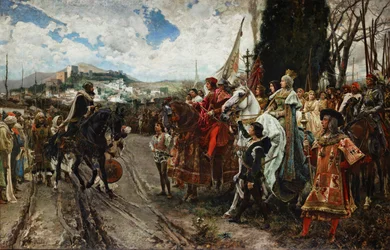 Granadan antautuminen vuonna 1492, 1882