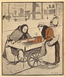 Se näyttää minusta vähän kalliilta, LAssiette au Beurre, 8. maaliskuuta 1902 (värikaiverrus)