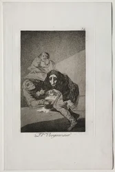 Caprichos: Häpeäkas.