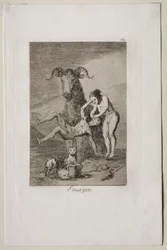 Caprichos: Koettelemukset.