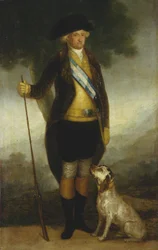 Espanjan Kaarle IV, metsästys n.1799-1800