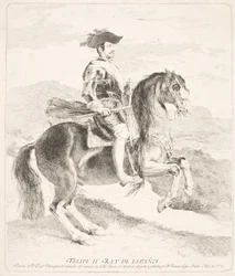 Philip IV, Espanjan kuningas, hevosen selässä