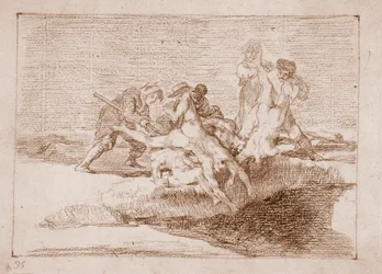 The Disasters of War : Charity (valmistelupiirros