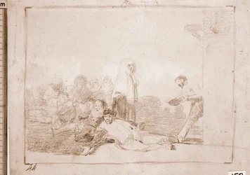 The Disasters of War: On turhaa huutaa (valmistelupiirros