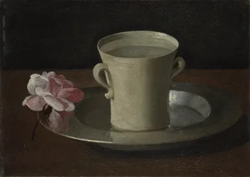 Kupillinen vettä ja ruusu, noin 1630