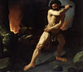 Herakles ja Kerberos, n. 1634