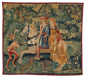 Kuvakudos, toukokuu tai La Chasse au Faucon, n. 1500 (villa)